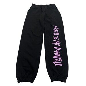 Machine Gun Kelly Tickets to my Downfall Sweatpants in Black